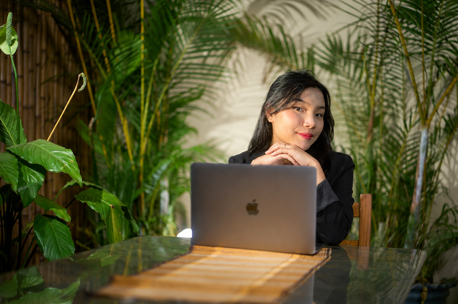 Client desk in Bali